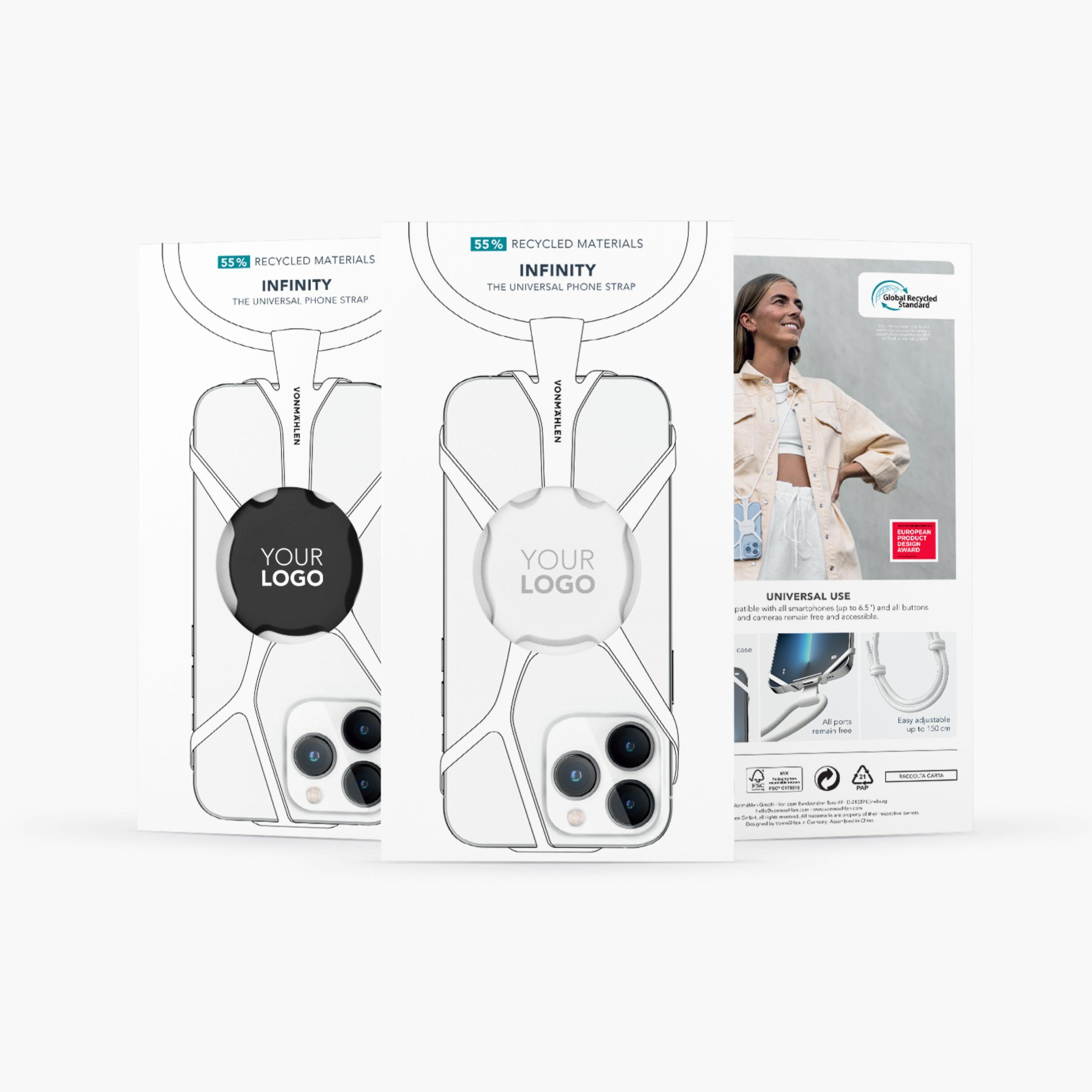 Infinity - Die universelle Handy-Kette - Schwarz